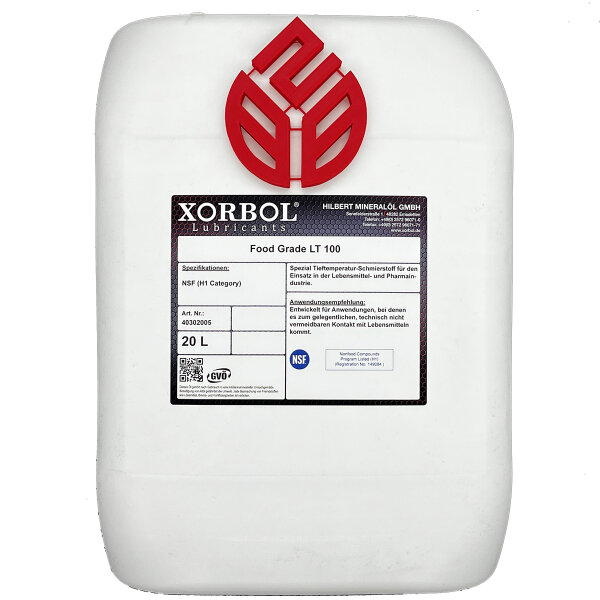 Xorbol Food Grade LT 100 20L Kanister